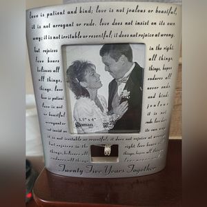 25th Anniversary Picture Frame